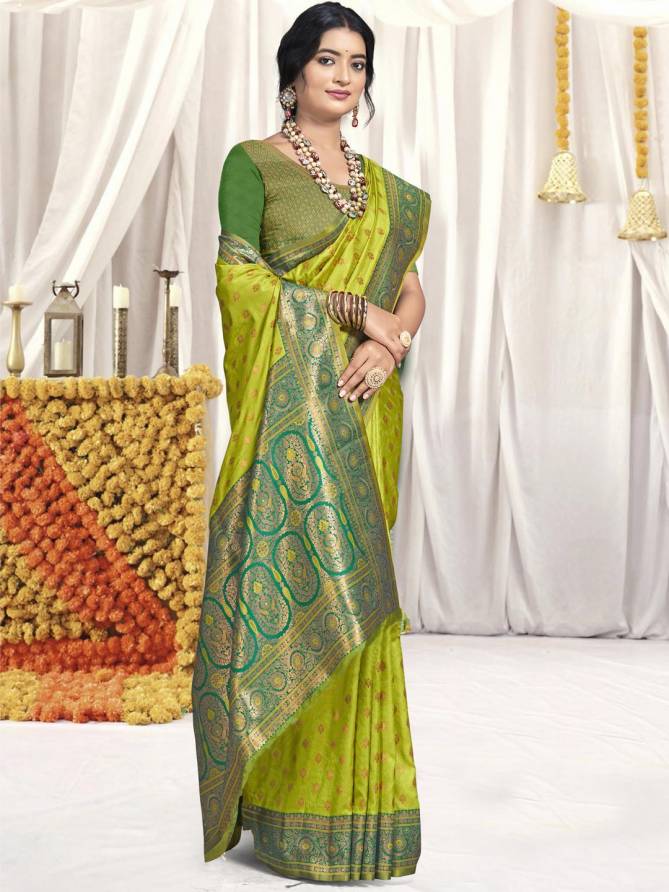 Vindhya By Bunawat Silk Designer Wedding Saree Suppliers In India
